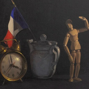 Grégory Derenne, Le pantin (détail), 2025. Avec l'aimable autorisation de la Galerie Backslash