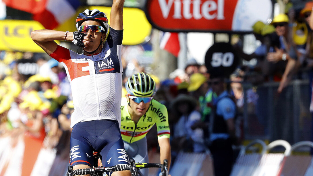 Jarlinson Pantano vince la 15ma tappa