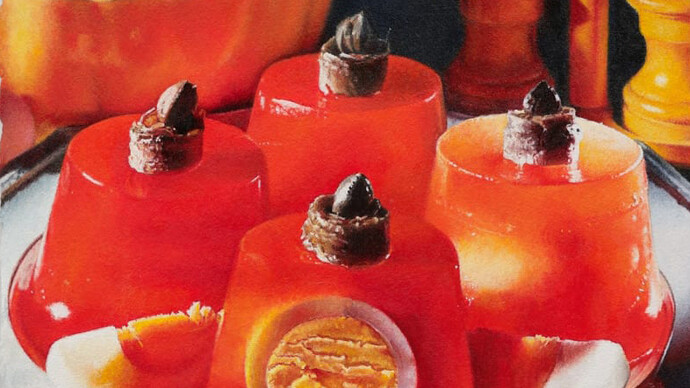 Laura Rokas, Serves you right (detail), 2025. Courtesy of Rebecca Camacho Presents