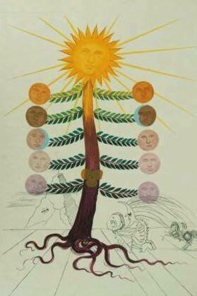 Salvador Dalí, Soleil (Helianthus solifer), 1968