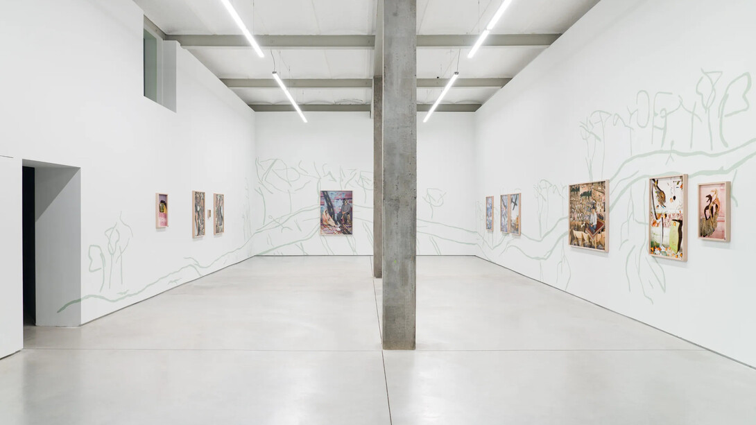 Sheida Soleimani, Flyways, exhibition view. Courtesy of Harlan Levey Projects