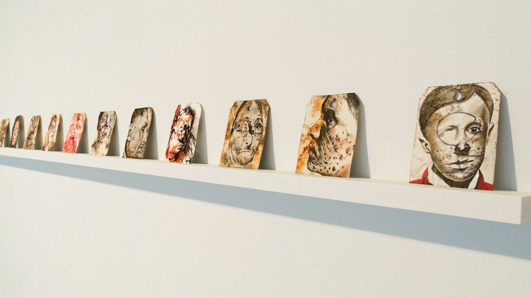 Eric Stotik. Set, Exhibition view. Courtesy of Russo Lee Gallery