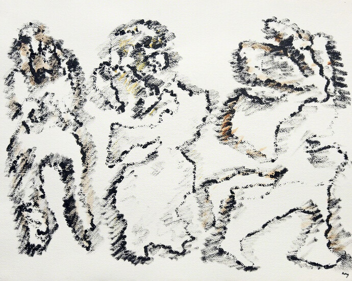 Figures, 1967 - 1974. Courtesy of Galerie Lelong