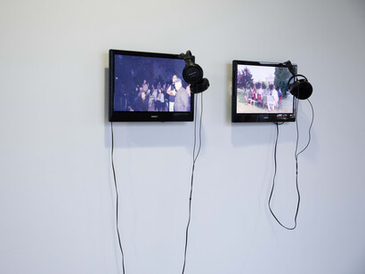 Ioana Marinescu, Hill. Reenactment, exhibition view. Courtesy of National Museum of Contemporary Art