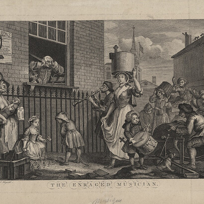 Hogarth & The Art of Noise.  Courtesy of Foundling Museum