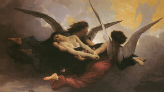 William-Adolphe Bouguereau- Soul Carried to Heaven