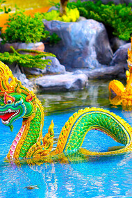 Nāga, Himmapan animal on Royal Crematorium King Rama IX