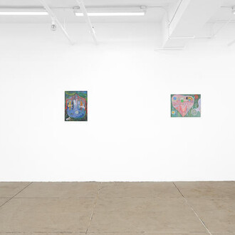 Lacey Black, Cosmic zoo, exhibition view. Courtesy of Monya Rowe Gallery