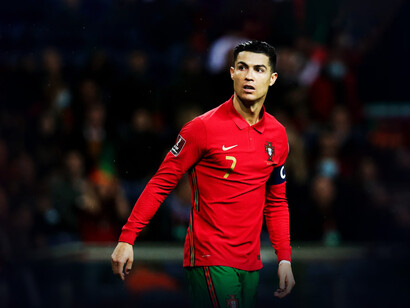 Cristiano Ronaldo, jugador de fútbol portugués en el Manchester United, capitán de su selección y considerado como unos de los mejores futbolistas de la historia