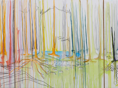 De la vallée, artwork in exhibition. Courtesy of Power Station of Art