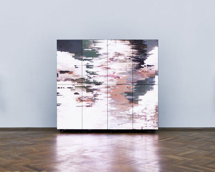 Shahryar Nashat. The Cold Horizontals, Exhibition view. Courtesy of Kunsthalle Basel 