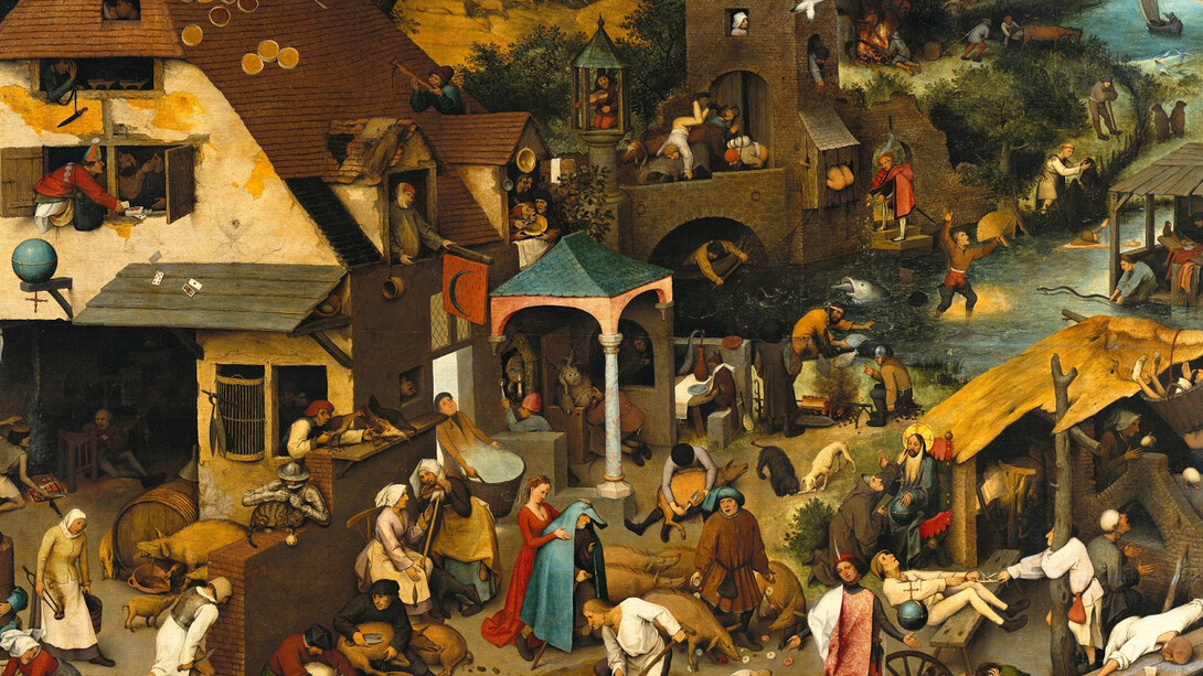 Pieter Bruegel il Vecchio - The Dutch Proverbs  