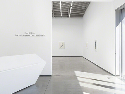 Sam Gilliam. Courtesy of David Kordansky Gallery