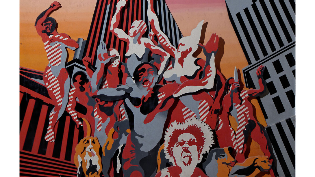 Henri Cueco, Les Hommes Rouges 1968-9 © Henri Cueco/ADAGP 2014. Photo: David Cueco
