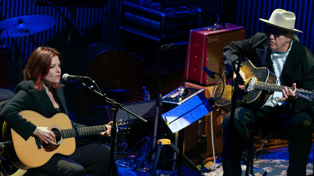 Roseanne Cash and Ry Cooder