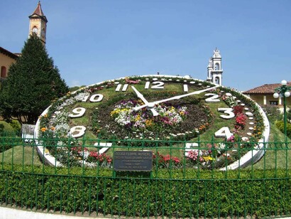 Reloj floral de Zacatlan, México