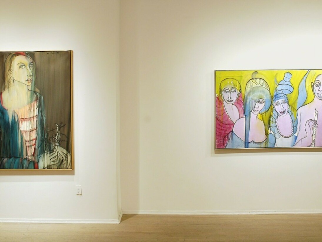 Grace Hartigan. The Late Paintings, Exhibition view. Courtesy of C. Grimaldis Gallery