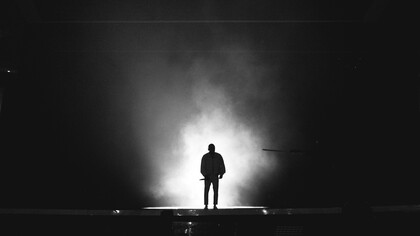  Kendrick Lamar lors d'un concert au TD Garden le 22 juillet 2017 à Boston, Massachusetts, dans le cadre de la tournée The DAMN Tour