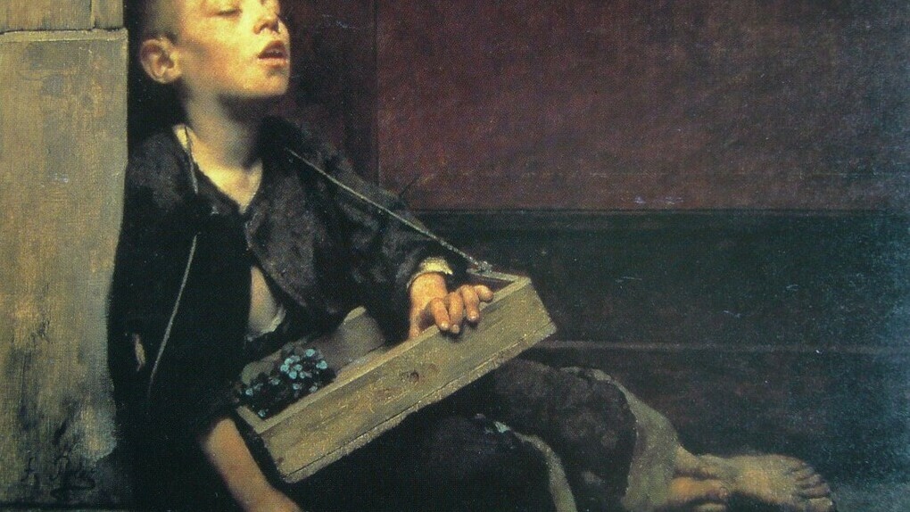 Fernand Pelez. Sin asilo (el vendedor de violetas)