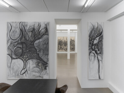 Peppi Bottrop, Wait till the end, ausstellungsansicht. Mit freundlicher genehmigung von Meyer Riegger