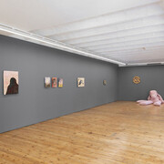 Chioma Ebinama, what’s coming 4 them is coming 4 U, exhibition view. Courtesy of Prats Nogueras Blanchard. Photo by Roberto Ruiz