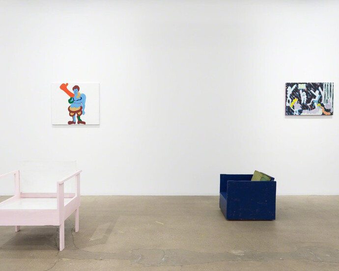 IWDDIY4U, exhibition view. Courtesy of Maccarone 