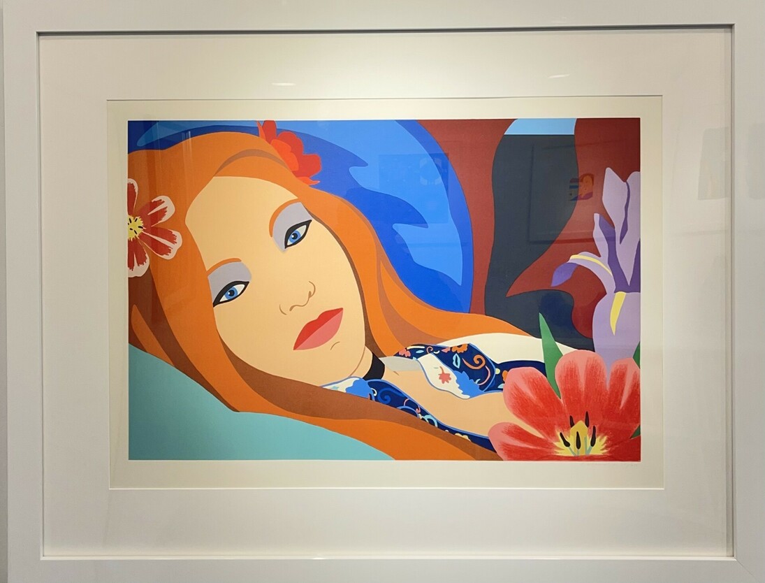 Tom Wesselmann, Lulu (111/250), lithograph in colors, 16.50x25 in
