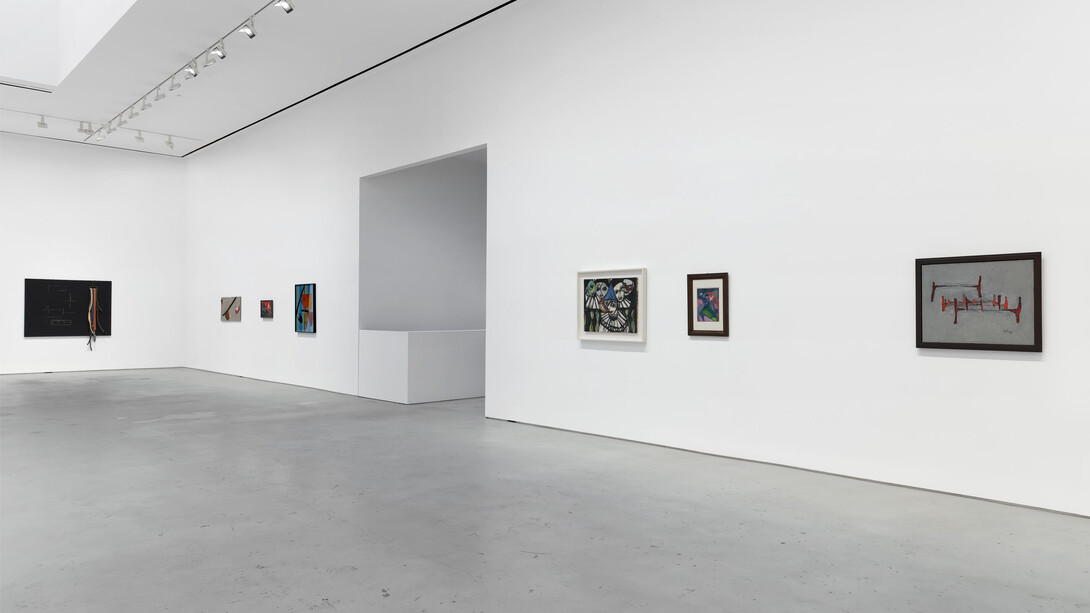 Carol Rama, I see you you see me, exhibition view. Courtesy of Hauser & Wirth Gallery