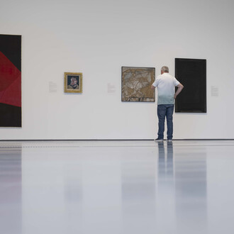 Artistes variés, Point et contrepoint, vue de l'exposition. Avec l'aimable autorisation du Centro Botín