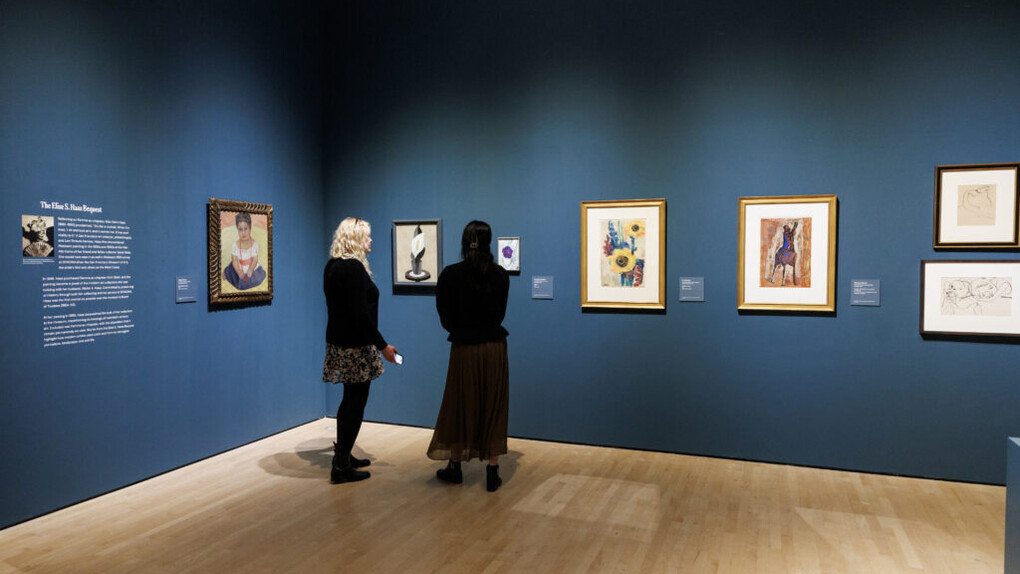 Matisse's femme au chapeau: a modern scandal, exhibition view. Courtesy of San Francisco Museum of Modern Art