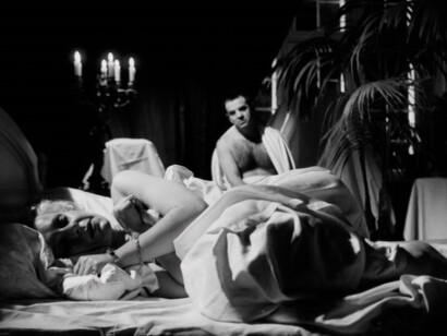 Imagen de la película "La ansiedad de Veronika Voss", de Rainer Werner Fassbinder