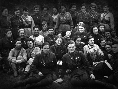 Regimiento 46 del Ejército Soviético conformado por mujeres durante la Gran Guerra Patria