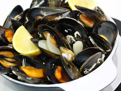 Mejillones con limón