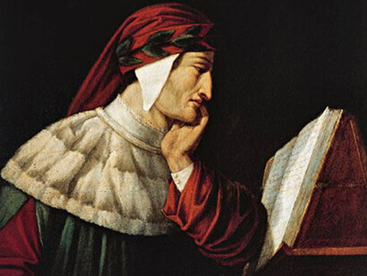 Attilio Roncaldier, Ritratto di Dante Alighieri