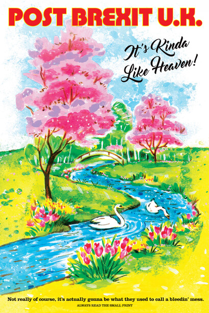 Post Brexit UK (2017) Magda Archer, courtesy flyingleaps