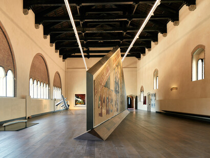 Fresco del Juicio Universal de Giovanni di Rímini, fotografía de Henrik Blomqvist