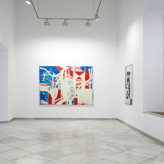 Fernando Clemente, Tempidipinti, exhibition view. Courtesy of Rafael Ortiz Gallery