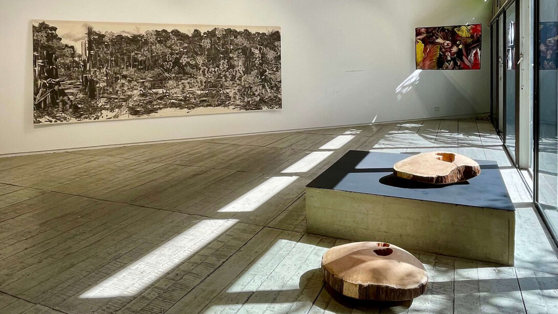 Vários artistas, Devir paisagem, vista da exposição. Cortesia da Galeria Diferença