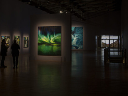 The lure of the dark. Courtesy of MASS MoCA