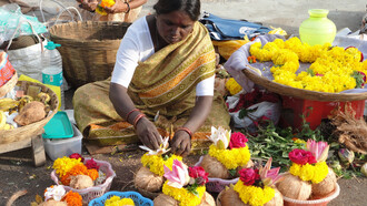 Offerte rituali di fiori