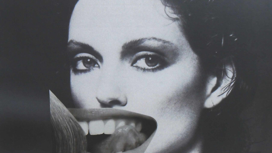 Linder, She’s too much for my mirror 1979/2008, giclee and collage, Courtesy the artist