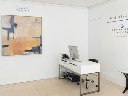 Five Contemporary Artists. Courtesy of Rosenberg & Co.