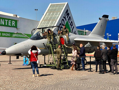L'Aeronautica militare mostra i propri velivoli