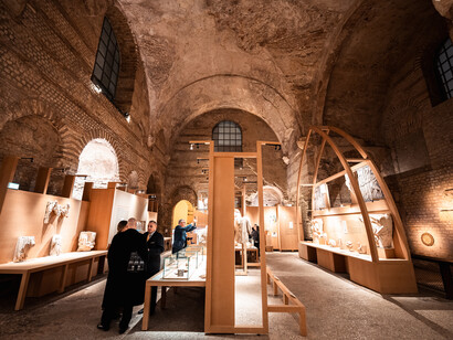 Making stones speak. Notre Dame’s medieval sculptures, exhibition view. Courtesy of Musée de Cluny