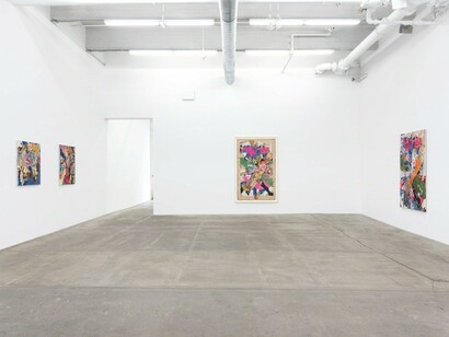 Ivan Morley, Exhibition view. Courtesy of Bortolami