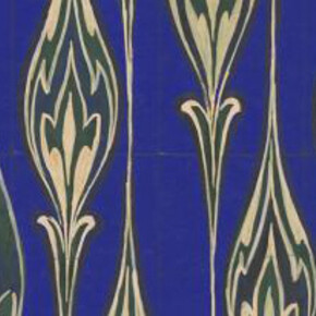 William Geskes (1877-1962), Untitled Jacquard Design, between 1895 and 1940, gouache and pencil on paper. Gift of Karin Geskes Erny, 1993