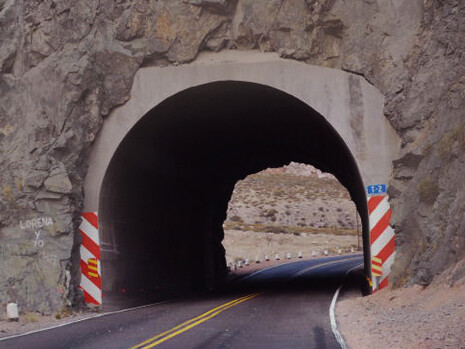 Paso Internacional Los Libertadores, frontera Argentina-Chile