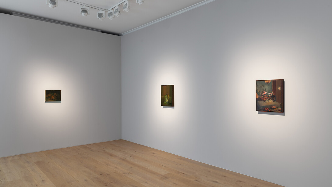Danielle Mckinney, Second wind, exhibition view. Courtesy of Galerie Max Hetzler