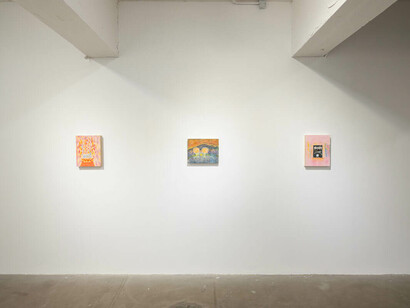 Dallas Lee, Tracing the subtle path of light, exhibition view. Courtesy of Gallery Exit 