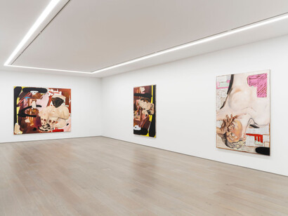 Dora Jeridi, Humanity, exhibition view. Courtesy of Perrotin